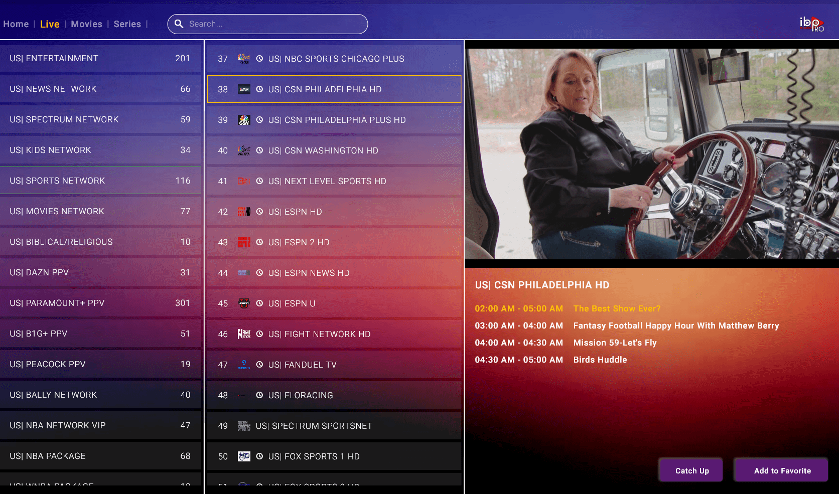 iptv streaming service